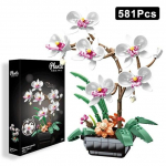 Loominguline Liblik&otilde;ie Phalaenopsis Potitaim Mudel Ehitusklotsid 10311 MOC Lilled Taimed Bonsai Klotsid M&auml;nguasjad Yst&auml;v&auml;np&auml;eva Kingitus