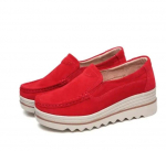 Naiste kingad Uued kevadised platvormid, tossud, naiste seemisnahast, naiste vabaajajalatsid, kontsad, jalan&otilde;ud, mokassiinid 42