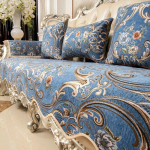 &Scaron;enill-žakaarkangast diivanikate Euroopa luksusliku elutoa kaunistamiseks diivanipadi Four Seasons universaalne libisemisvastane kate 1pc armrest 58x65cm