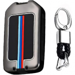 V&otilde;tmehoidja kaitse&uuml;mbrise tarvikud Volvo XC90 XC60 XC40 S60 S90 V90 V60 Polestar 1 T5 T6 jaoks Black Keychain