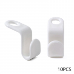 10/20 tk plastikust kapi organiseerija riidekapp ruumis&auml;&auml;stlikud konksud riidepuu &uuml;hendus pannal 10PCS valge