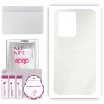 apgo MATTE Protective Skin Sticker for the back compatible with Samsung Galaxy S20 Ultra, Wrap Film, Hydrogel Film, Flexible, Soft TPU with positionin