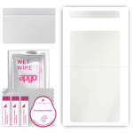 apgo MATTE Protective Skin Sticker for the back compatible with Google Pixel 6a, Wrap Film, Hydrogel Film, Flexible, Soft TPU with positioning layer e