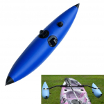 Sinine PVC T&auml;ispuhutav Stabilisaator/Tugiratas Kajakile Kanuule Paadile Kalastamiseks P&uuml;stiseismiseks 90x28cm