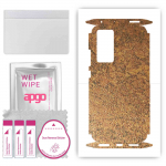 apgo Protective Skin Sticker for the back+sides compatible with Xiaomi 12X, Full Wrap Film, Foil, Vinyl - Pattern Rusty Copper