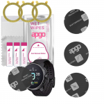 3x apgo MATTE Hybrid protective glass compatible with Suunto Race, flexible nano glass, great replacement for tempered glass, scratch-resistant, full