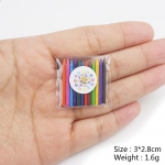 1Komplekt 1:12 Dollhouse Mini Crayon Watercolor Box Paint Pen Scene Deco