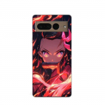 Coque maniacase pour Google Pixel 7 Pro Demon Slayer Nezuko Kamado Manga anime