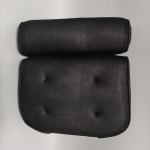 1PC Sponge Bathtub Pillow with suction cups Hooks Breathable Bathroom Bathtub Quick Drying must