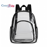 Cozy Up l&auml;bipaistev seljakott, PVC seljakott, veekindel meeste ja naiste seljakott, želee hoiukoht 32x25x13cm must