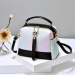 Cozy Up Color-Block Crossbody kotid naistele Rahakotid Armsad disainiga k&auml;ekotid &Otilde;lakott Reguleeritav &otilde;larihm valge