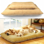 Pehme suurte lemmikloomade koerte matt pestav paks soe talvine lemmiklooma reisimatt Kenneli koeravoodi Eemaldatav istmepadi suur loom Tekk ZL156-1 75x50x12 cm