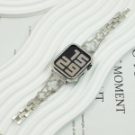 Kella rihm Metallist Rihm+Kest Naiste Teemant K&auml;ev&otilde;ru Nelja lehega ristik Apple Watch Rihm Ultra2 49 44 45 42 40 38mm Seeria 9 8 7 SE 6 5 4 3 41MM