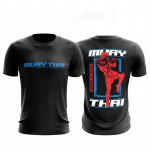 Uus suvine 3D Muay Thai tr&uuml;kitud T-s&auml;rk Lahedad spordi T-s&auml;rgid Meestele Mood T&auml;navar&otilde;ivad L&uuml;hikeste varrukatega J&otilde;usaali T-s&auml;rgid Cloting Top L