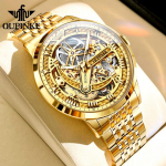 OUPINKE Meeste k&auml;ekell Automaatne mehaaniline kell L&auml;bipaistev &Auml;ri Veekindel Masin K&otilde;rgekvaliteediline kell