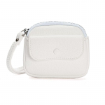 Mini huulepulk Coin Data Line rahakott Multifunktsionaalne naiste k&auml;ev&otilde;rukott, moodne PU-t&otilde;mblukuga kaardipakk must