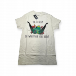 Koszulka T-shirt męski okrągły dekolt SPENCER'S NADRUK M