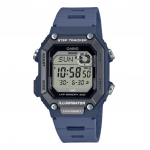 Casio standardse digitaalse nutitelefoni lingi sammuj&auml;lgija vaigust rihm kvarts WS-B1000-2AV 100M meeste k&auml;ekell must