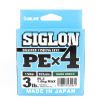 Sunline PE Line X4 Siglon 150M PE 0,2 3LB tumeroheline (0932) tumeroheline v&auml;rv