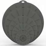 5 tk/komplekt silikoonist mikrolaineahju kausi kate toidukile kaussi kaas toit v&auml;rske kate panni kaas kork kausi kaaned toiduvalmistamise k&ouml;&ouml;git&ouml;&ouml;riist 5pcs hall v&auml;rv