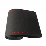 DIY pehmest mikrokiust kunstnahast auto roolikatted n&otilde;elniidiga