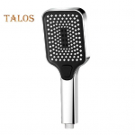 K&otilde;rgsurvefiltriga du&scaron;ipea koos 4 k&auml;eshoitava vee t&uuml;hjendusrežiimiga ummistusvastane silikoonist v&auml;ljalaskeava Lekkekindel du&scaron;iotsik must