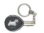 Sealyham Terrier, Welsh Border Terrier, Cowley Terrier - pendant with a photo of a dog, crystal key ring in a gift box, a unique gift by Art-Dog