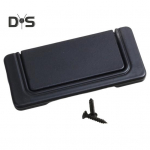 Moodne n&auml;htamatu ukse nupp Kapid riidekapid sahtlid alumiiniumsulamist k&auml;epidemed peidetud n&auml;htamatu ukse nupp must