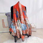 Uus Four Seasons saadaval Uus siid, suur &otilde;huke v&auml;limine kaelakaitse sall p&auml;ikesekaitsekreem, soe rannar&auml;tik naistele 180*90cm