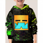 Multika n&auml;omaalingu mustriga kapuutsiga pusa lastele, vabaaja pikkade varrukatega topp, poiste riided kevadiseks ja s&uuml;giseseks spordi- ja vaba&otilde;huriietuseks 160cm