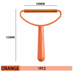 Kaasaskantav graanulite ebeme eemaldaja karvapallide trimmer Kangaharja pardel Epilaator Korduvkasutatav lemmikloomade karvade eemaldaja Kasside ja koerte puhastusvahendid pruun