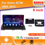 Androidi autoraadio Volvo XC90 jaoks 2004-2014 Video Multimeedia Bluetooth Player Navigatsioon Stereo GPS 4G Carplay Autoraadio 4 core 1GB+32GB carplay