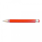 L&otilde;bus kingitus kustutuskummiga hiiglasliku pliiatsiga maalikunstnikule kunstnikule &uuml;li&otilde;pilasele suur puidust pliiats, suur pliiats punane