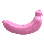 3 v&auml;rvi Fruit Banana Protector hoidik Multifunktsionaalne armas &uuml;mbris S&auml;ilituskonteineri karp banaanikarp plastikust k&ouml;&ouml;git&ouml;&ouml;riistad roosa