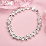 925 naelsterlingit h&otilde;bedast viinamarjahelmestest k&auml;ev&otilde;ru Moodsad pulmaehted 20CM