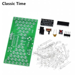 5 V elektrooniline liivakella isetegemise komplekt naljakad elektrilised tootmiskomplektid, t&auml;psed LED-lampidega kahekihiline PCB plaat 84 * 40 mm