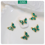 K&uuml;&uuml;nte kunsti aksessuaarid Dream Crystal Butterfly tsirkoon Super Flash kolmem&otilde;&otilde;tmeline sulamist k&uuml;&uuml;nte liblikas tarvikud