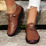 Uued kevadised vabaaja naiste kingad platvormiga mokassiinid paeltega nahast madalad kingad peale libistatavad ema kingad Mujer Zapatos Chaussure Femme 35