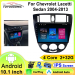 Carplay Android Auto Autoraadio Chevrolet Lacetti J200 Buick Excelle Hrv 2004 - 2013 jaoks Daewoo Gentra 2 2013-2015 jaoks Peaseade 4 core 1GB+32GB carplay