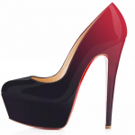 Naiste Pumbad Stiletto Seksikad Platvorm &Uuml;mar Nina 14cm &Auml;&auml;rmiselt Striptiisipost Tants K&otilde;rge Kontsaga Peokleit Pulmakingad Suur Suurus 43 must/punane
