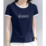 YYFS Naiste mood vabaaja suve kevadised l&uuml;hikeste varrukatega O-kaelusega pluusid ja s&auml;rgid M