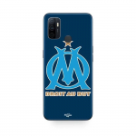 Coque Oppo A32 logo om olympique de marseille bleu Fond Maniacase