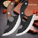 Kaasaskantav nuga roostevabast terasest mini puuviljanuga v&otilde;tmehoidja pudeliavaja Open Express l&otilde;hestatud kalanuga 2 PCS A SET