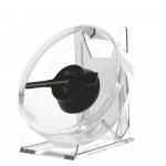 3D holograafiline projektor 4,3-tolline LED lauaarvuti holograafiline ventilaator l&auml;bipaistva kaanega kaasaskantav holograafiline ventilaator 11cm 3D Fan