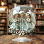 Palvetavad Inglid Ornament Lauakaunistus Ideaalne Kingitus &Otilde;rn Skulptuur Dekoratiivkuju Akr&uuml;&uuml;lk&auml;sit&ouml;&ouml;