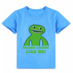 Lapsed Uus saabumine Moodne 3D tr&uuml;kiga Garten of BANBAN tee l&uuml;hikeste varrukatega t-s&auml;rk lastele 160 valge