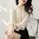 Kevadine Uus Naiste Vabaaja Lihtne Pitspluus 2XL beež