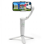 M1 Mobiilne Gimbal: Kolmeteljeline stabilisaator koos n&auml;o j&auml;lgimise ja automaatse j&auml;lgimisega t&auml;iuslike selfide tegemiseks English packaging