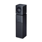 Sanwa toiteallika USB-k&otilde;lartelefon koos kaameramikrofoniga lainurk t&auml;is-HD kaameraga mitmesuunaline mikrofon, mis &uuml;hildub sisseehitatud Skype Zoom Teamsiga must