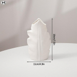 Ins Loominguline Vaas Valge Minimalistlik Vaas Taim Lill Dekoratsioon Kaunistus Elutuba Lillede Seade N&otilde;u